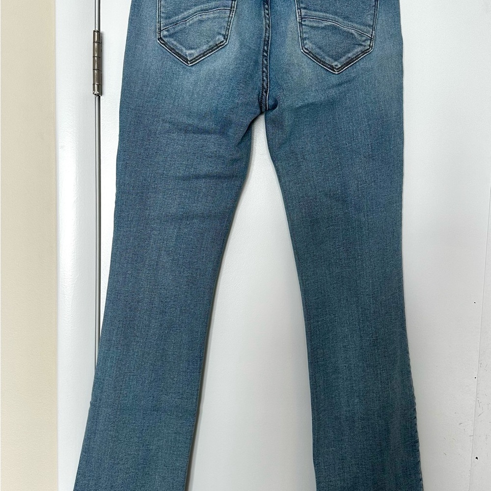 DRIFTWOOD Light Blue Floral Embroidered Jeans - Picture 4 of 6